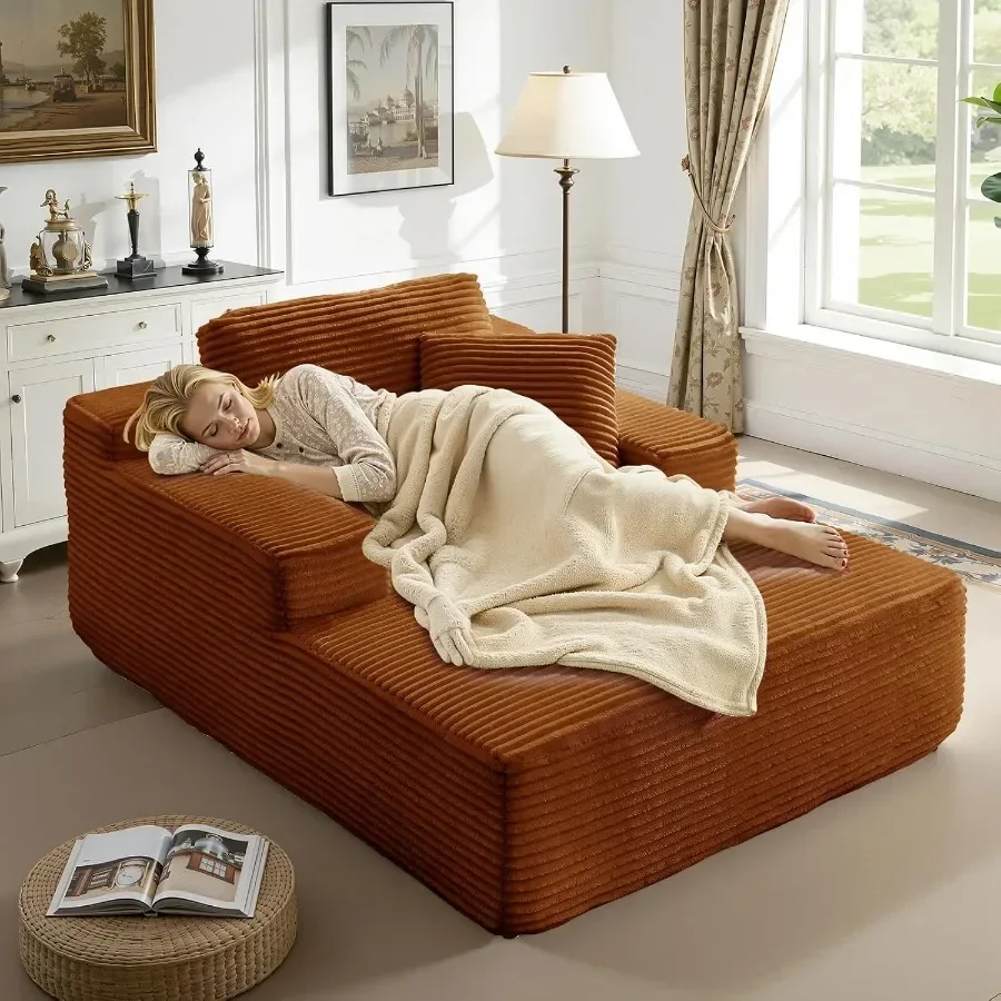 68.5 Inch Oversized Indoor Chaise Lounge