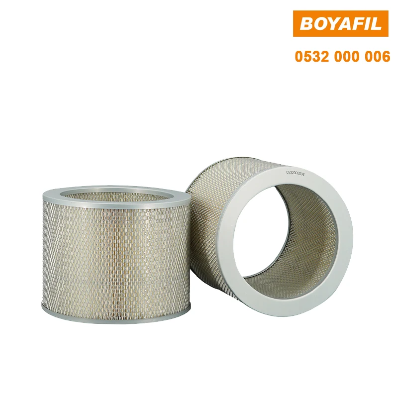 

Boyafil Exhaust Filter 0532000006 Replacement Single Stage Rotary Vane Vacuum Pump Accessory Repair Parts FE008 Air Filter