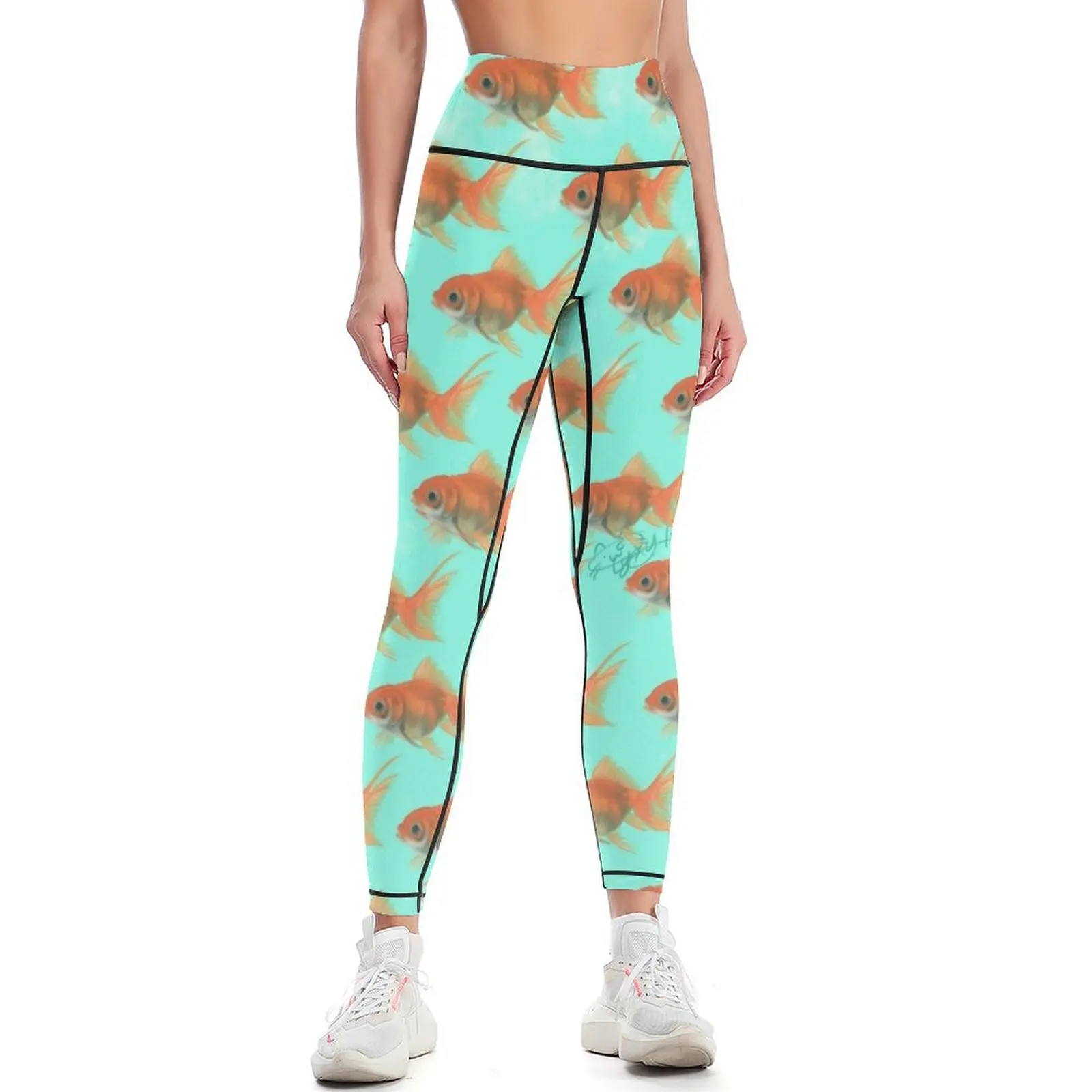 

goldfish Leggings legging push up Leginsy push up gym sportswear woman sporty woman gym Womens Leggings