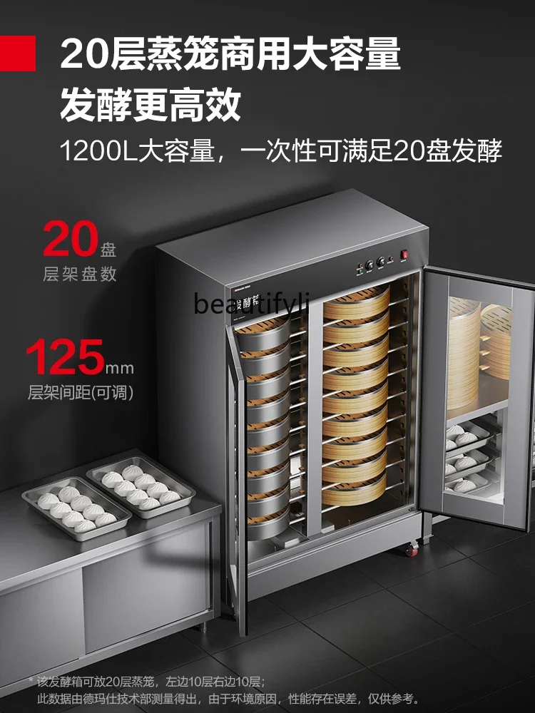 

Commercial Fermentation Machine Bread Steamer Fermenting Box Stainless Steel Constant Temperature Bakery Equipment