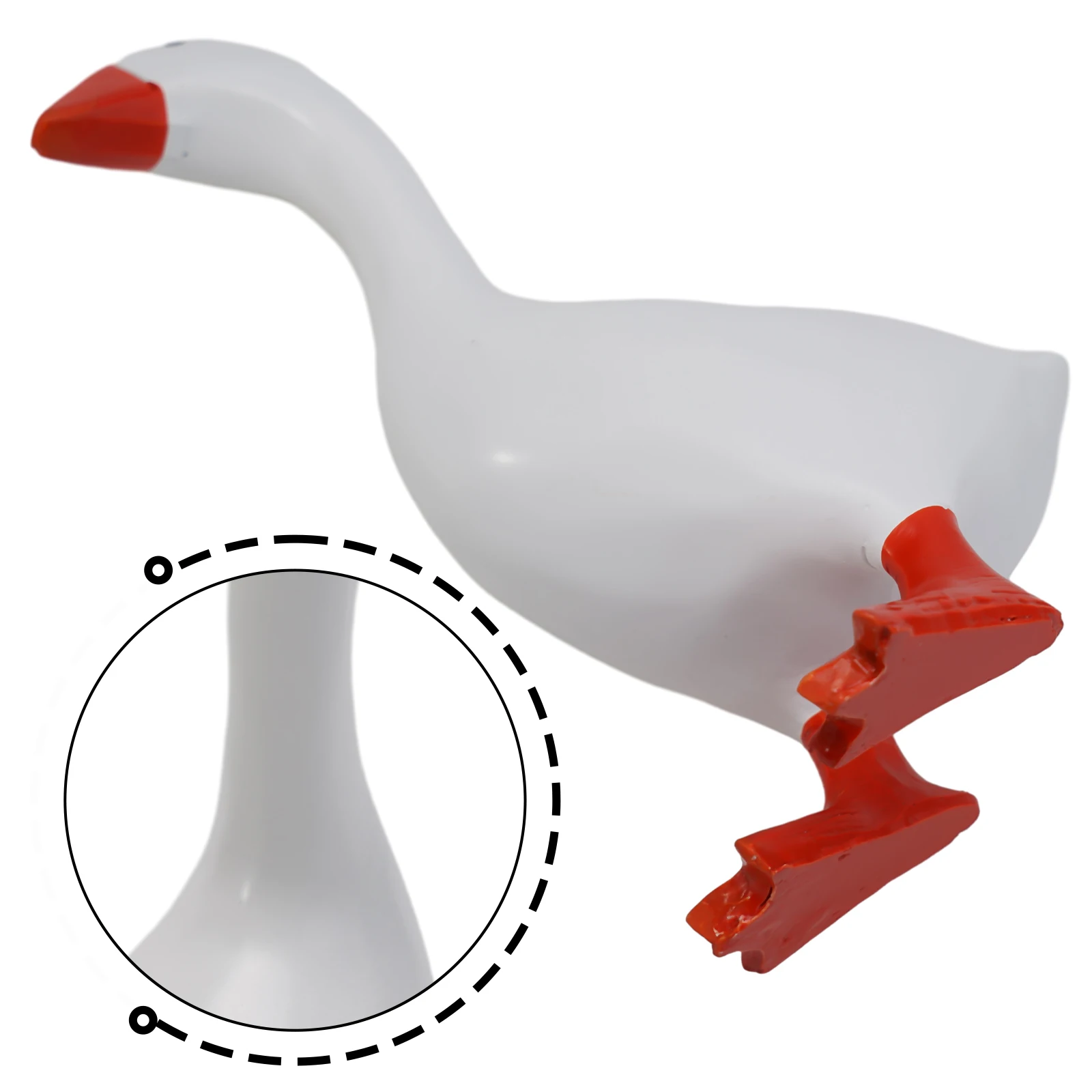 

Deco Duck Storage Hook Decoration Decorative Cute Goose Holder Housewarming Key Lovely Ornament Ornaments Resin