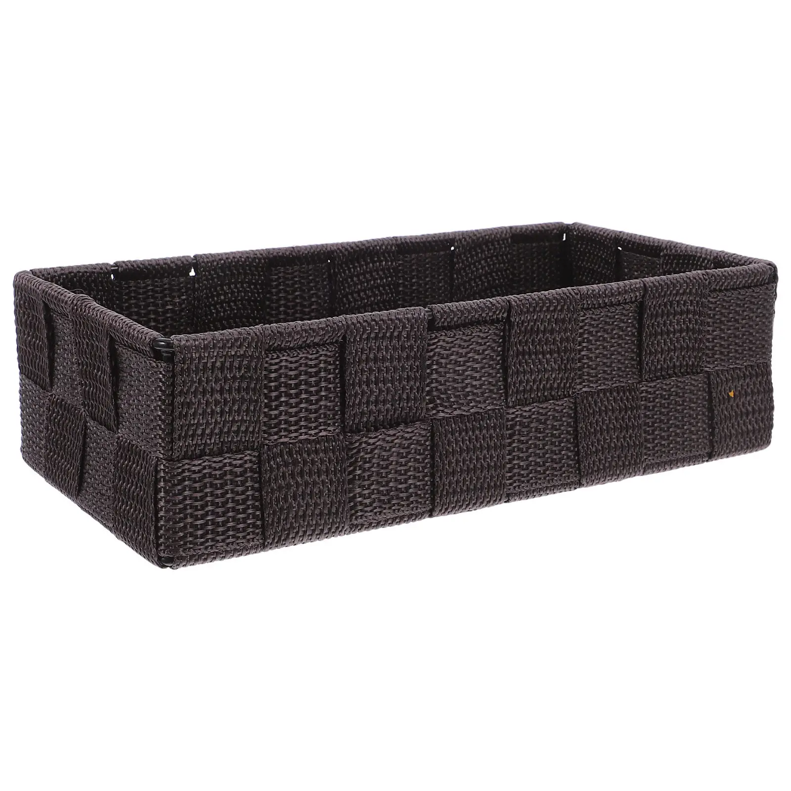 Multifunctional Nylon Fabric Basket Storage Box for Desk Vanity Shelf Cosmetics Stationery Small Items Stylish Space Saving