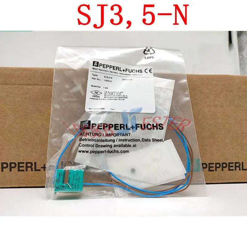 1PCS NEW IN BOX Pepperl+Fuchs SJ3.5-N sensor