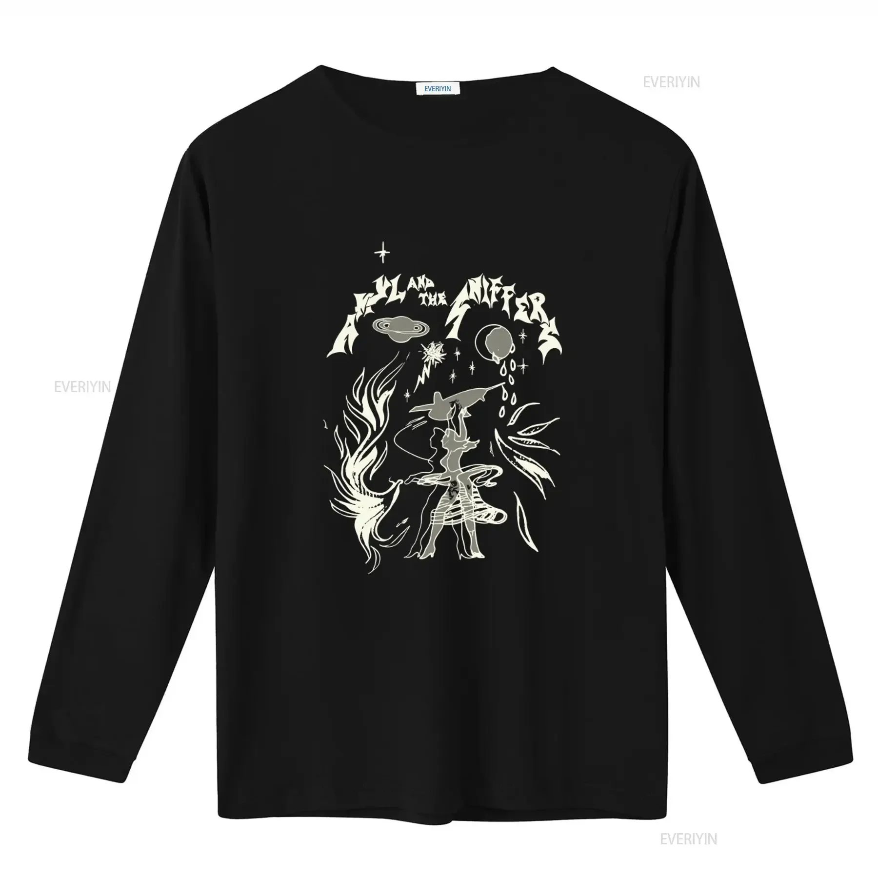 Amyl And The Sniffers Band T Shirt Black Retro Design All Sizes S 4XL YI292 vintage Washed streetwear Comfortable Breathable
