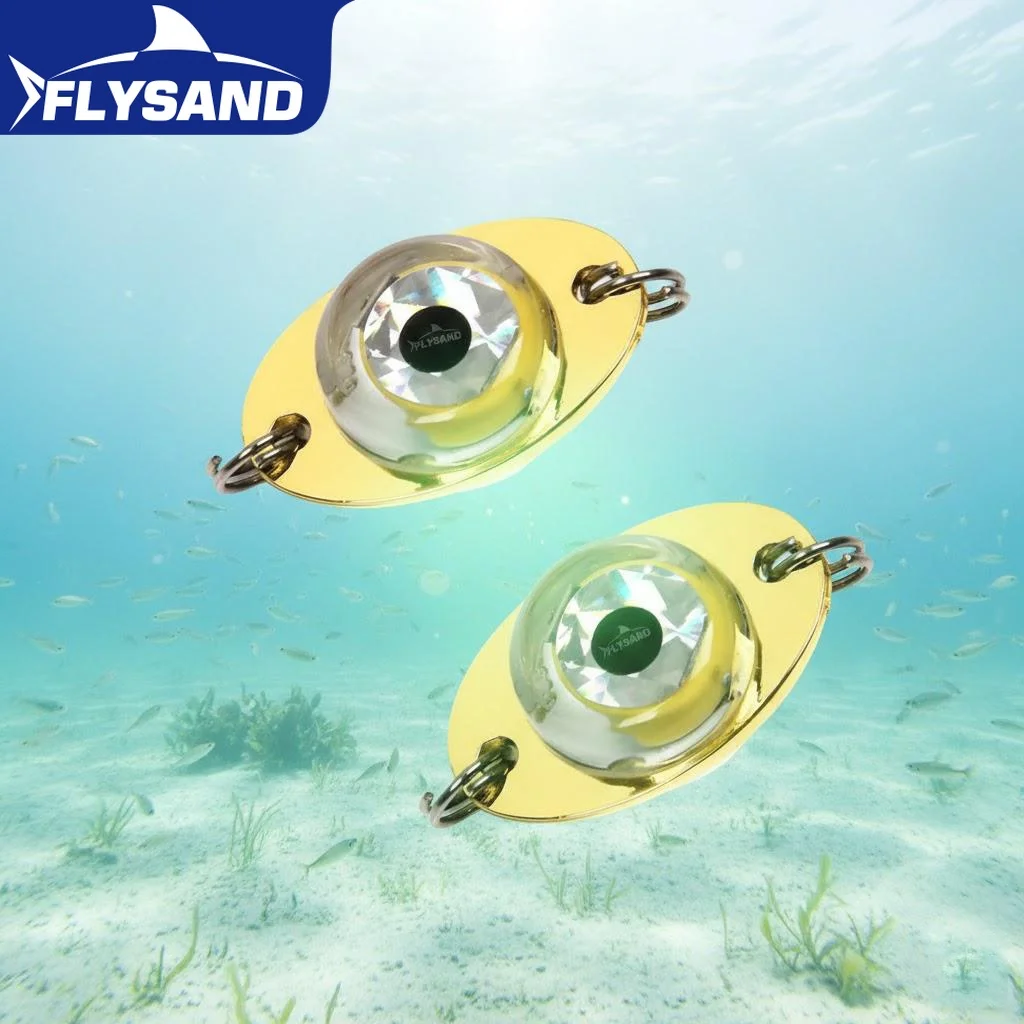 Colorful LED Fishing Lure Underwater Light Road Runner Trap Collector Outdoor Fishing Tool