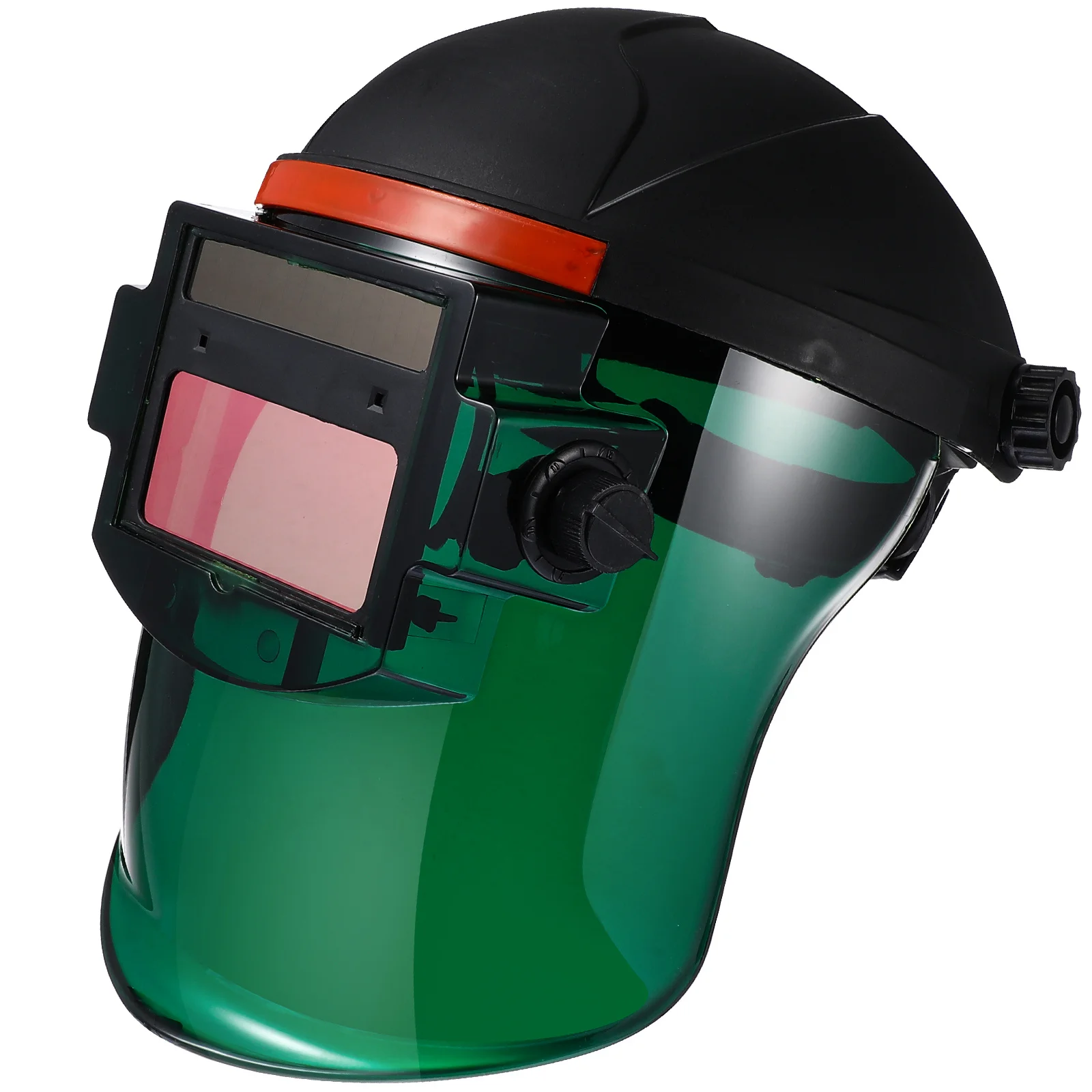 

Auto Darkening Welding Solar Rechargeable Adjustable Darkening Sensitivity Arc Tig Welding Mask Wide View High Strength