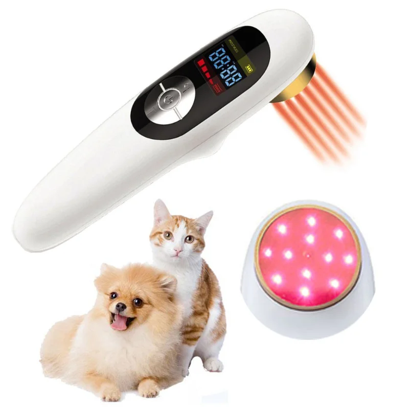 Veterinary supplies Pet health products back pain relief red light therapy wand therapy machine