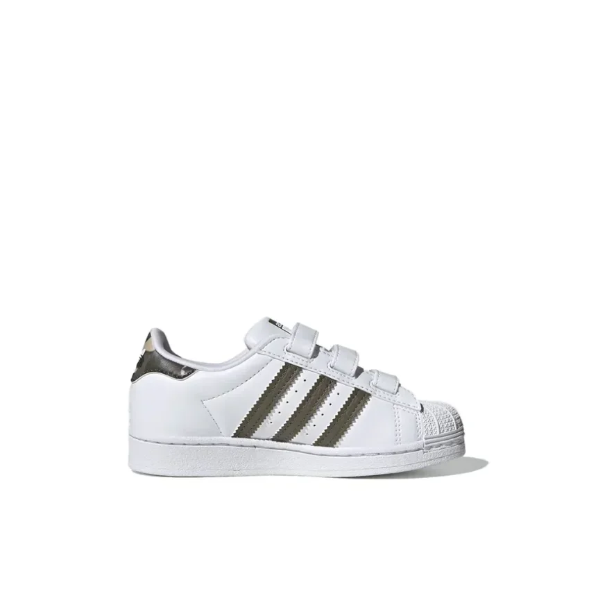 Adidas Originals superstar Zapatos informales bajos, antideslizantes, con absorción de impactos, resistentes al desgaste, cómodos y ligeros, color blanco