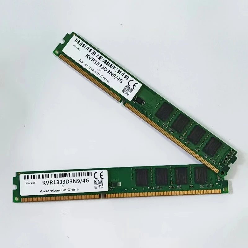 

Kinlstuo оперативная память DDR3 4 Гб 1333 МГц для настольного компьютера 240PIN DDR3 4 Гб KVR1333D3N9/4G память для компьютера 1,5 В для INTEL и AMD 5 шт.