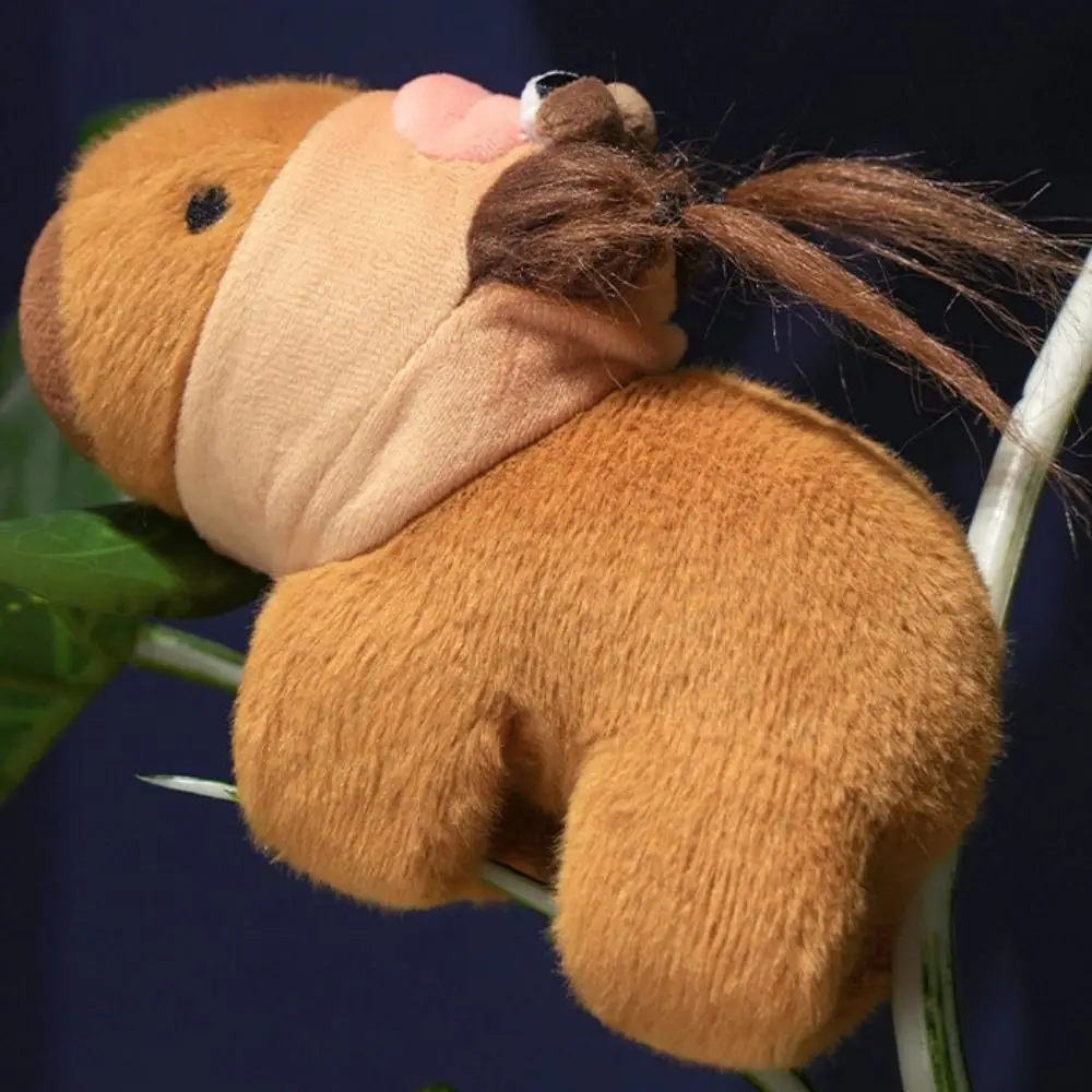 Simulation Capybara Slap Armband Weiche Cartoon Nagetier Plüsch Puppe Slap Armband Nette Handgelenk Stil Capybara Plüsch Handgelenk Band Kinder