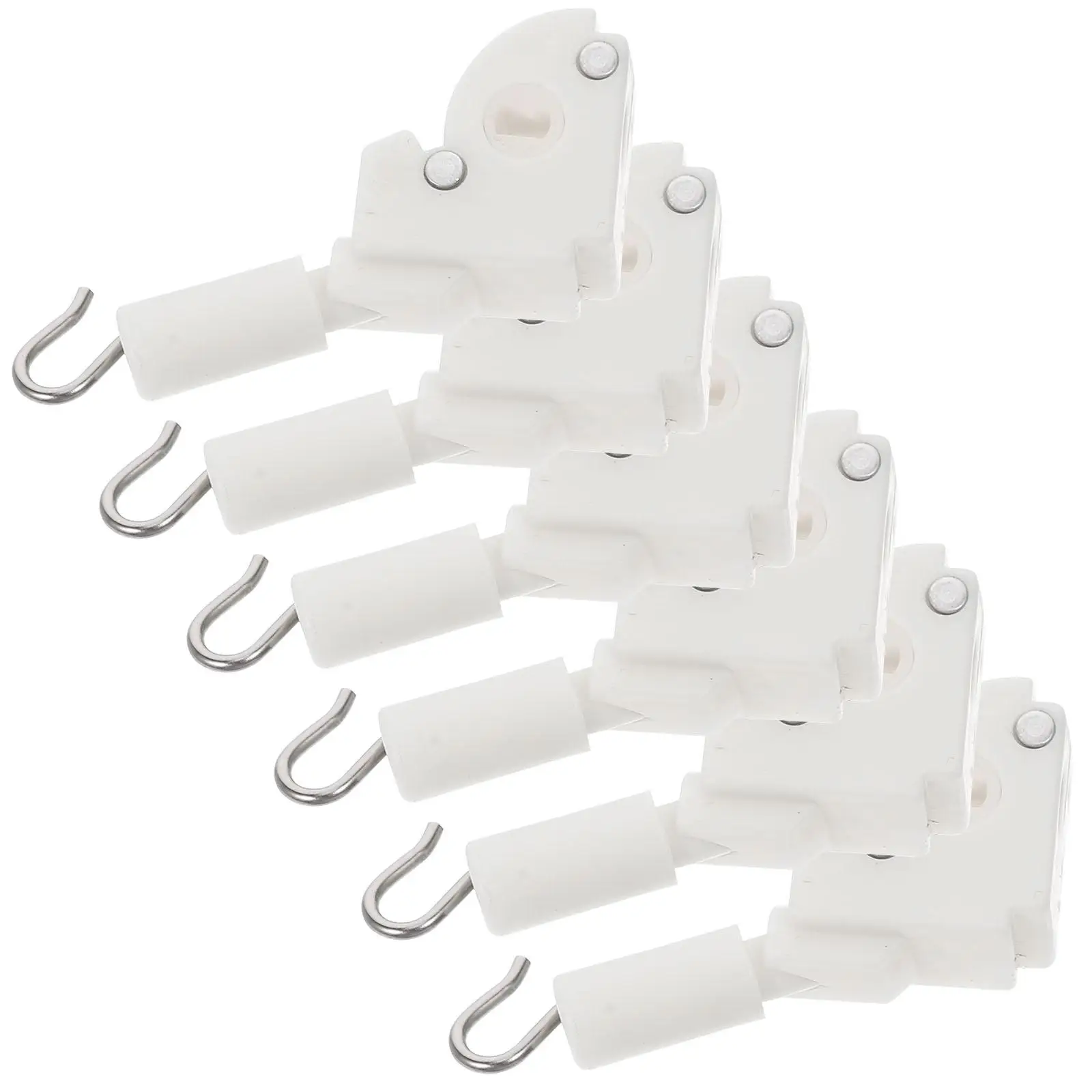 

6 Pcs Curtain Hooks Replacement Parts Horizontal Blinds Wand Tilt Mechanism Repair Kit Easy Installation Sturdy