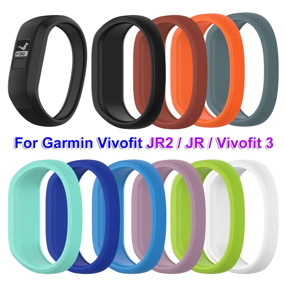 سوار ساعة ذكية من السيليكون للأطفال ، بديل رياضي ، أساور معصم ، سوار ، حزام لـ Garmin Vivofit JR 2 ، Vivofit 3