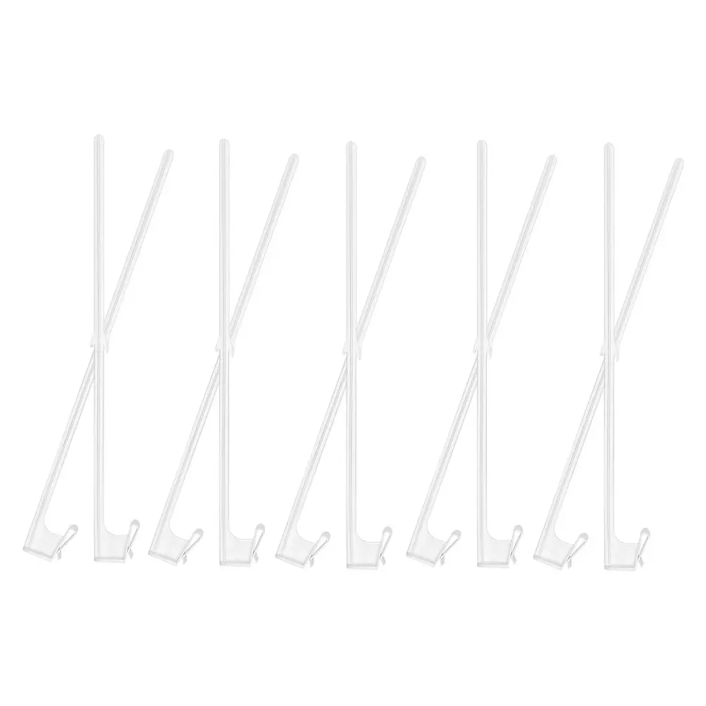 20Pcs Vehicle Flagpole Holder Compact Lightweight Windproof Plastic Flag Rod for Car Window Mount Easy Install Adjustable Angle