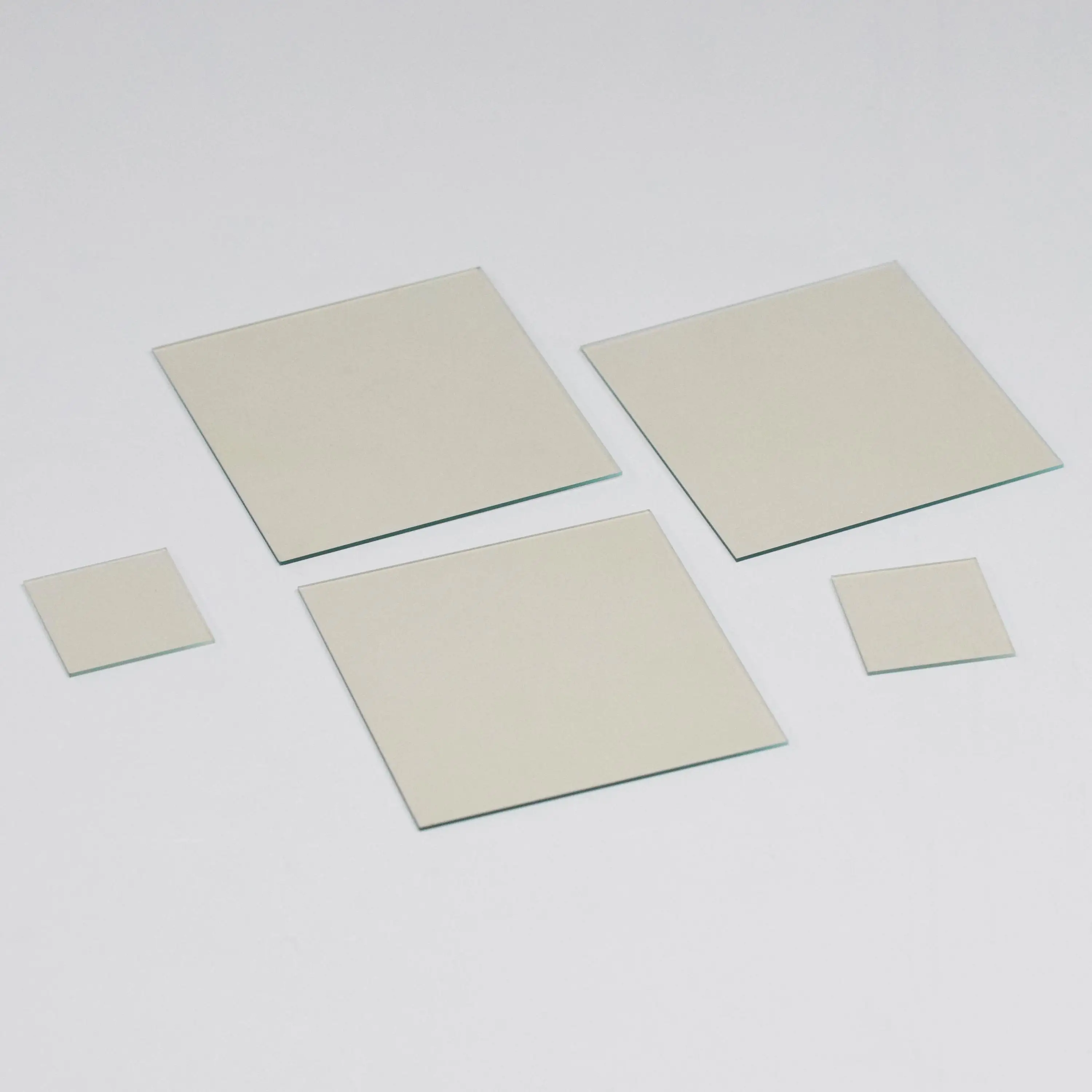 Custom Size 20x20 50x50 10x100mm Thickness 1.1mm 7-10 ohm/sq Lab ITO Conductive Glass Sheet Indium Tin Oxide Coated Glass