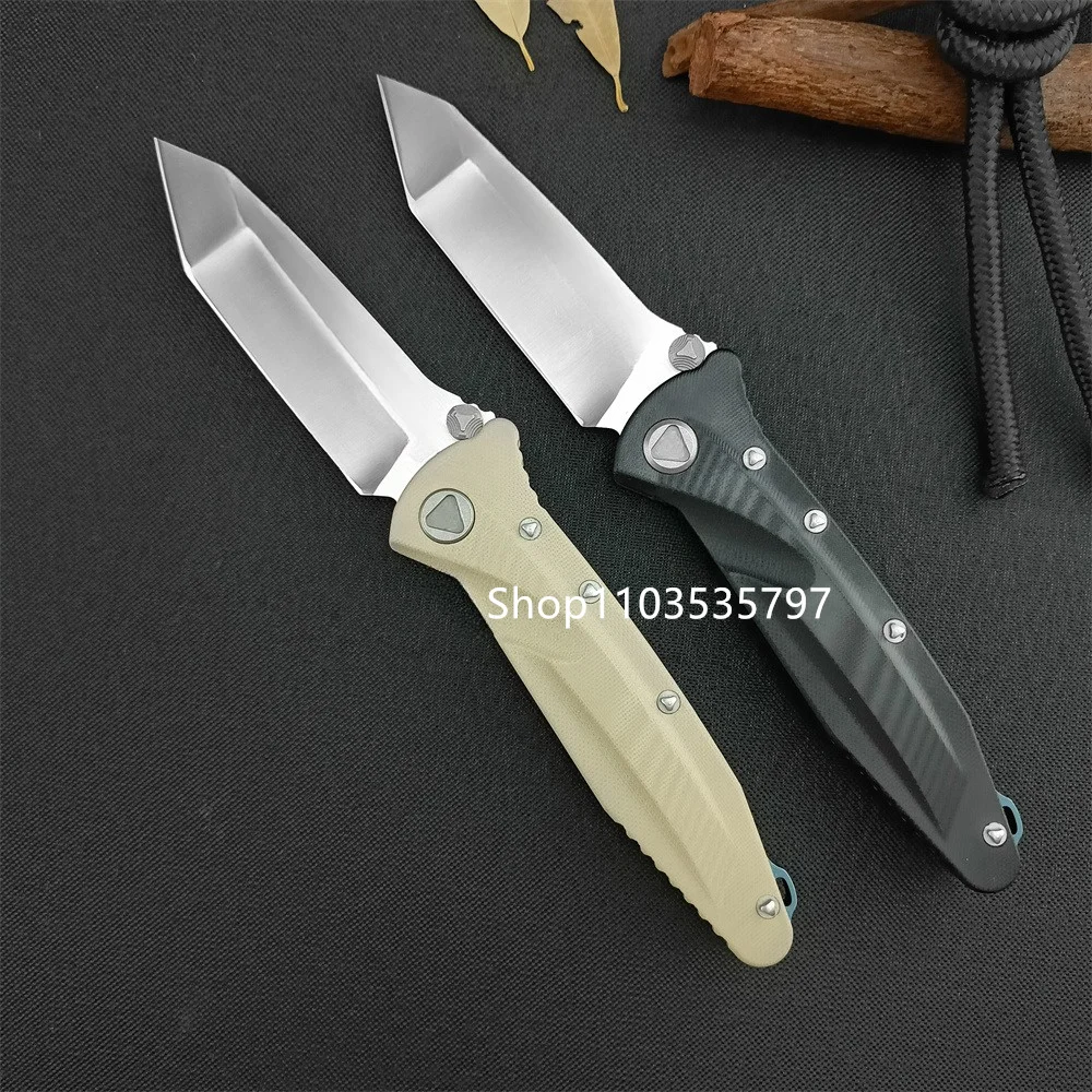 

Карманный нож для выживания EDC Socom Delta, складной нож с лезвием D2 и ручкой G10, тактический уличный спасательный инструмент для самообороны для мужчин
