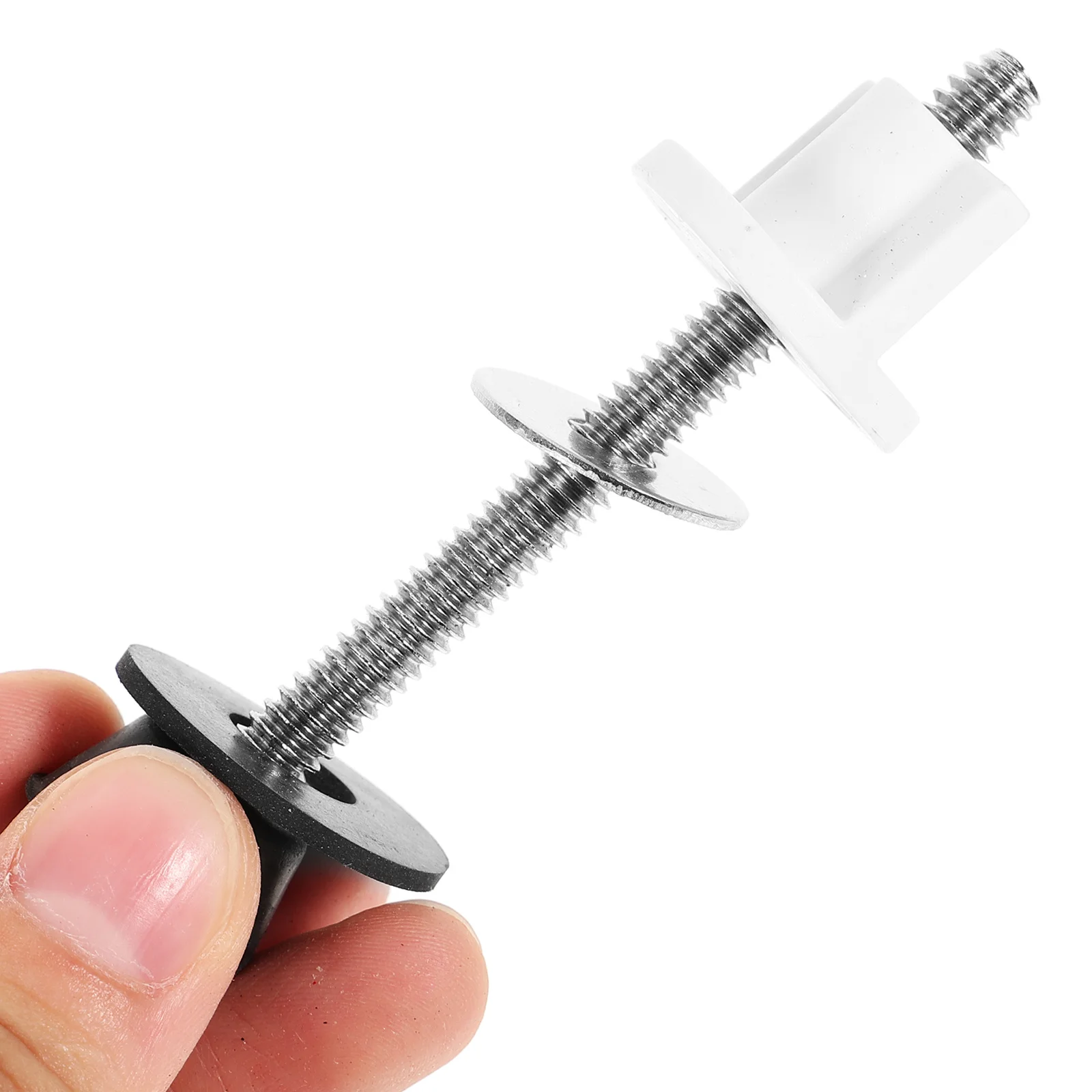 

2pcs Universal Stainless Steel Fixings Durable Mounting Bolts For Repair Hinge Fittings Replacement Parts Bolts Fittings Toilet