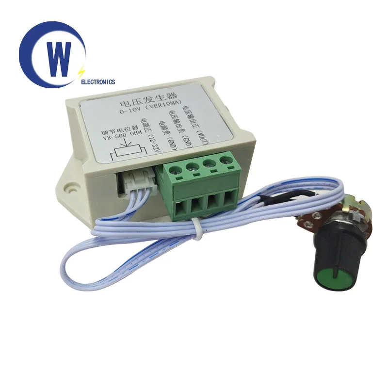 Voltage Generator 0-10V Input Voltage 12-32V VR-500 OHM wired potentiometer Adjustment