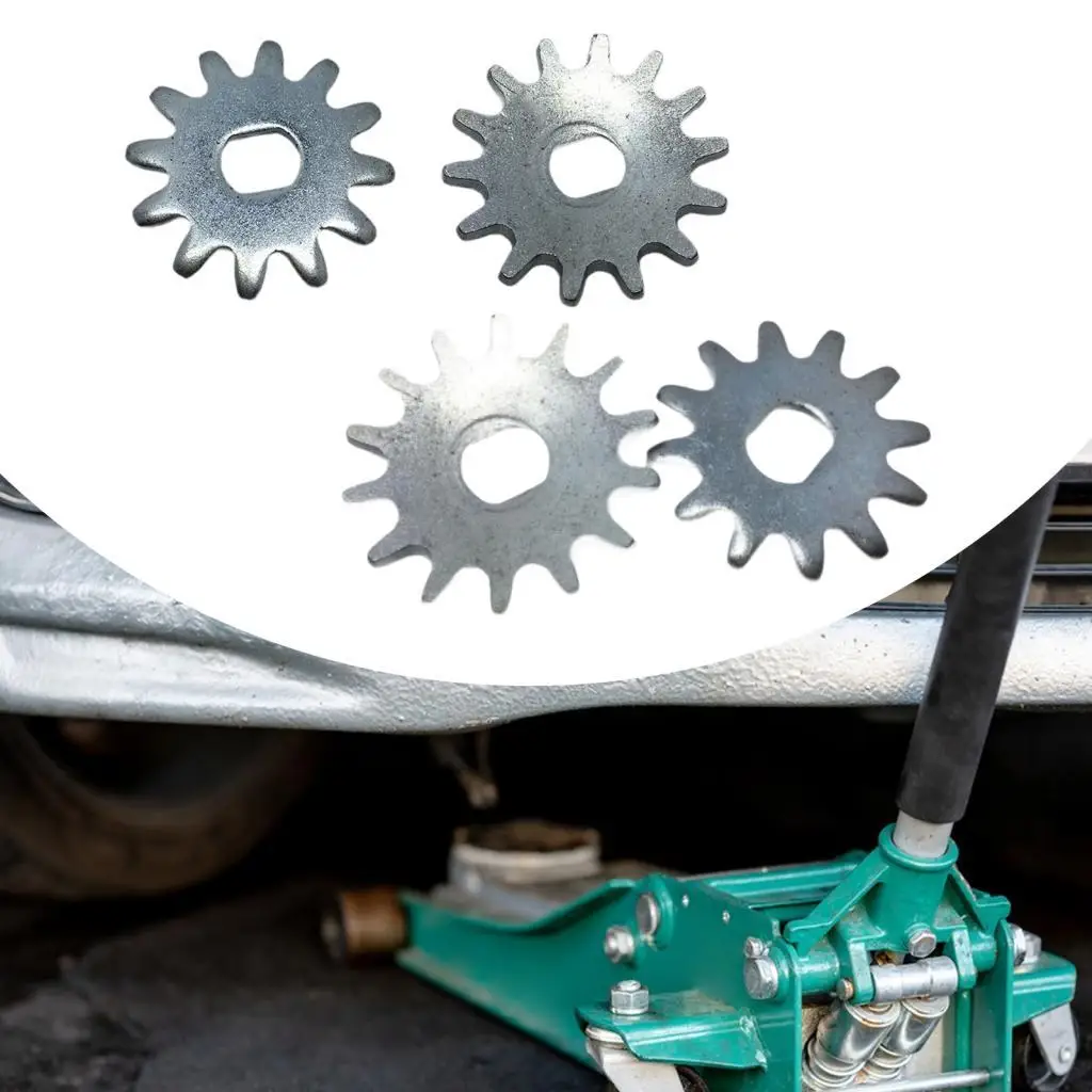 2Pcs 3T/4T Horizontal Jack Gear Easy to Install Heavy Duty Repair Fittings for Vehicle Repairing Mechanics Professionals