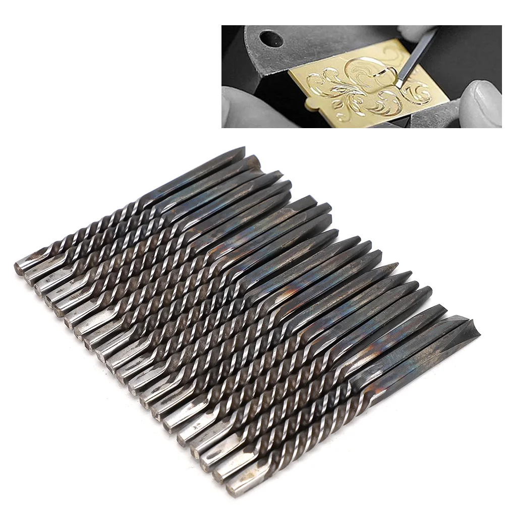 20Pcs/Set Professional Jewelry Anvil Chisel Tools Processing Making Carving Tools