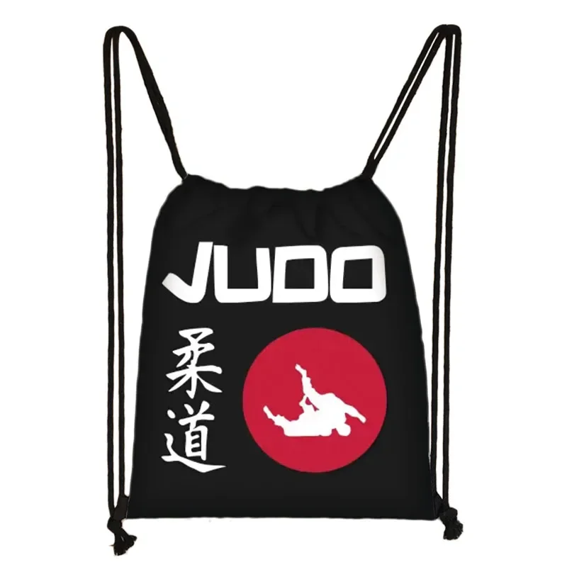 Cool Martial Taekwondo  /I Love Judo / drawstring bag boys girls  fashion storage bags teenager  backpack man travel backpack