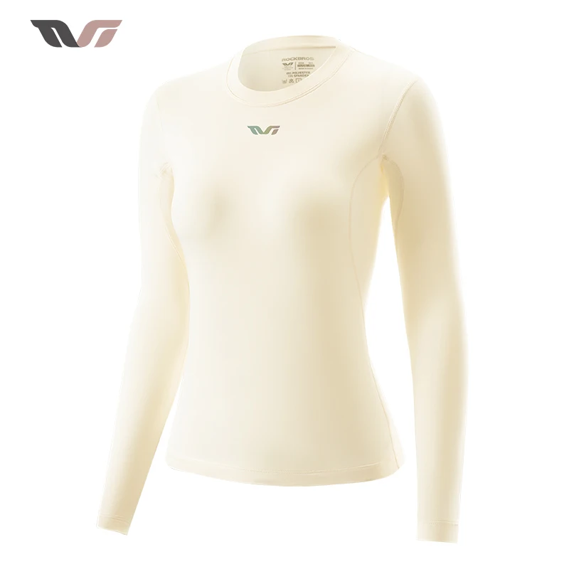

ROCKBROS TVI Female Cycling Jersey Warm Fleece Pullover High Elastic Base Layer Undershirt Women Outdoor Sports Cycling Clothing