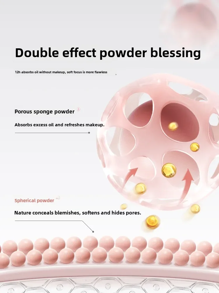 XL powder oil control setting makeup long-lasting concealer waterproof setting makeup non-loose powder foundation