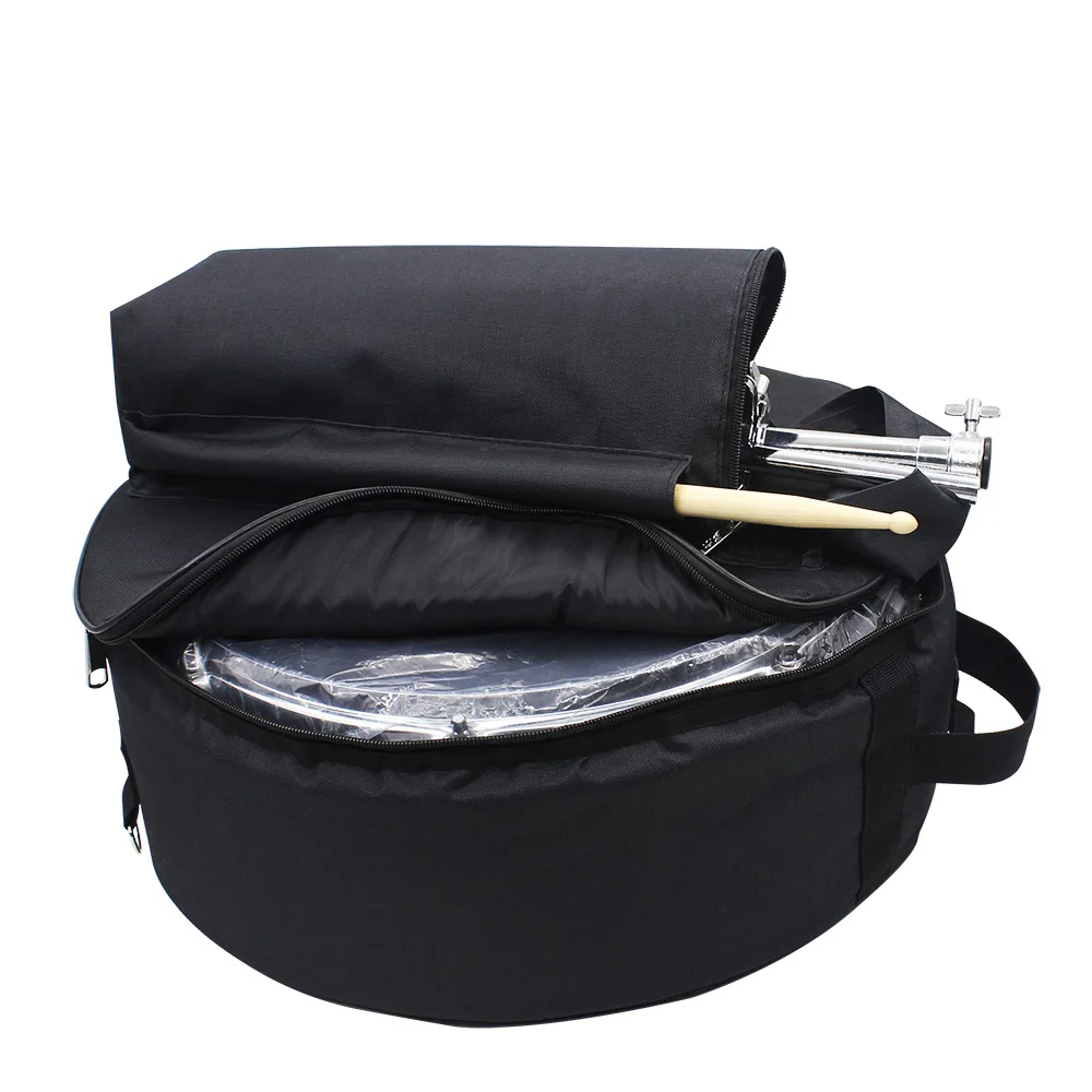 14 Inch Snare Drum Hand Bag Case Portable Snare Drum Backpack with Shoulder Strap Outside Pockets Musical instrument Parts