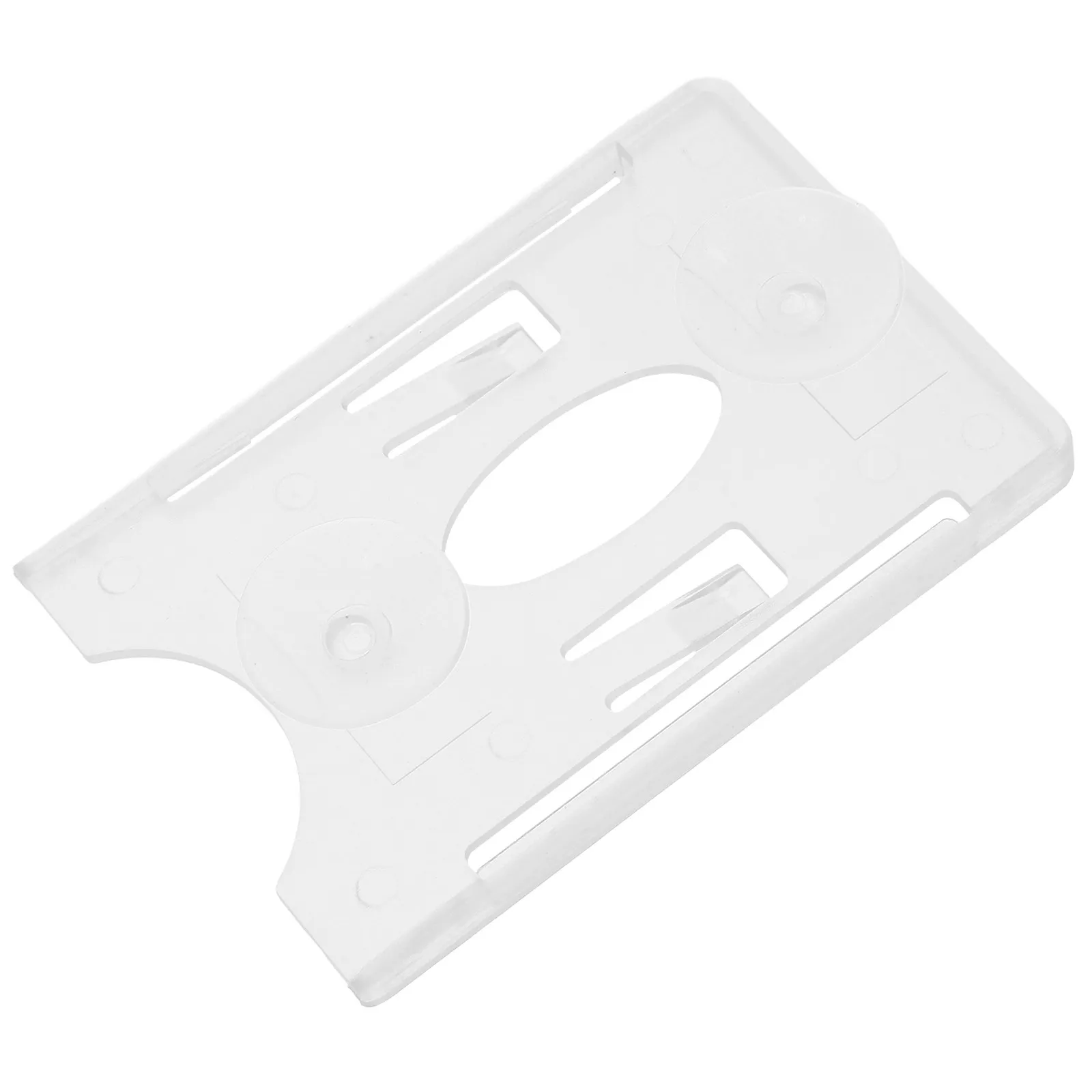 Car Toll Pass Holder Suction Card Base Parking Permit Holder for Windshield Business Card Insurance and
