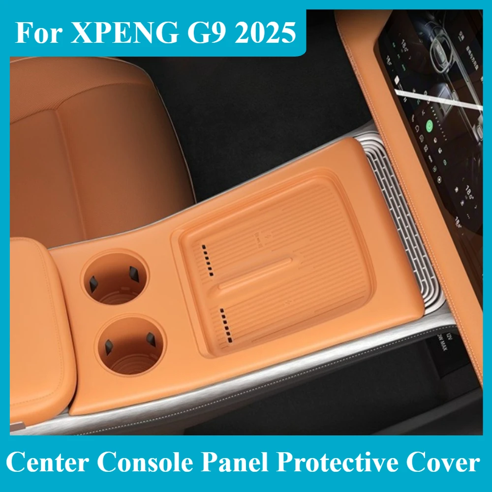 

For XPENG G9 2025 Full Wrap Car Center Console Panel Protective Mat Organizer Pad Car Interior Accessories