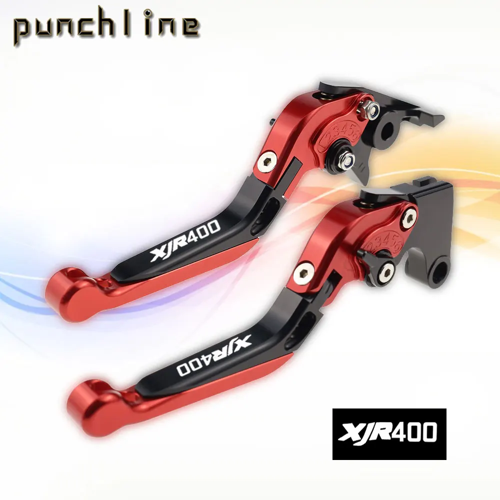 Fit For XJR400/R 1993-2007 XJR 400 XJR400R XJR400 R CNC Accessories Folding Extendable Brake Clutch Levers Adjustable Handle Set