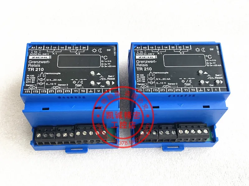 Original Imported German ZIEHL TR210 Temperature Control Relay TR210 In Stock