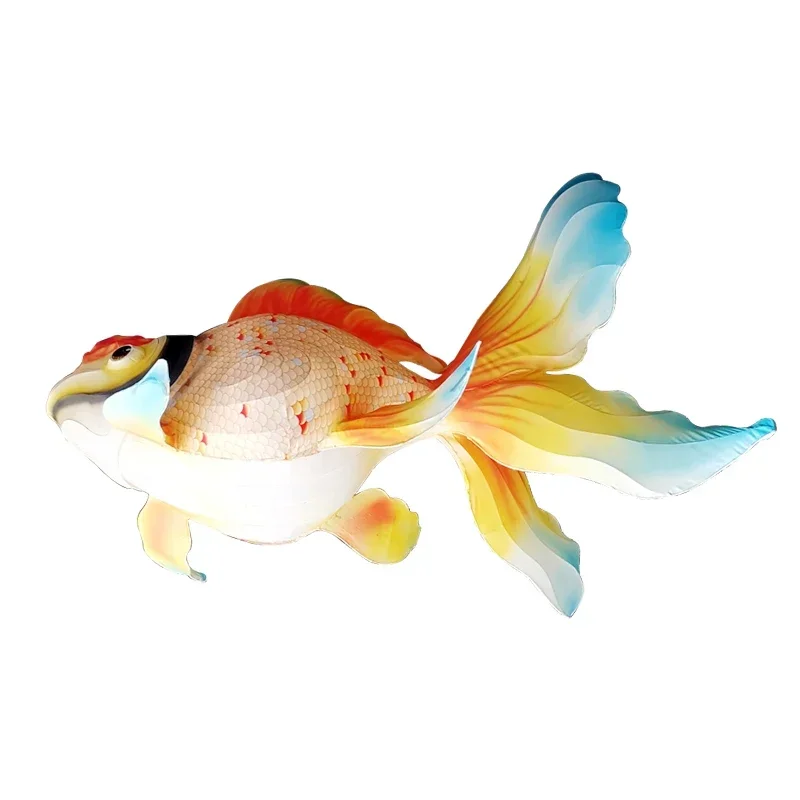 Chinese style classical traditional cloth silk lantern special-shaped sculpture fish lantern