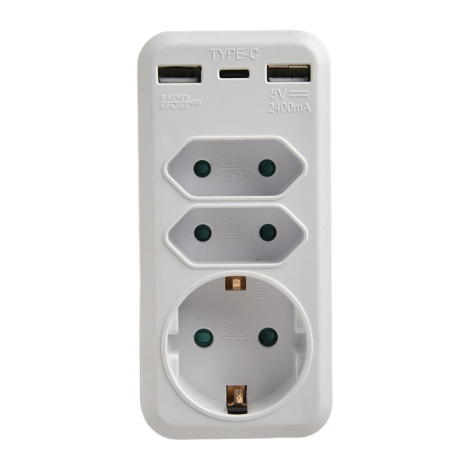 محول قطاع الطاقة الآمن للأطفال، محطة شحن USB، محول سفر، مقبس متعدد، مادة مقاومة للحريق، قفل أمان للأطفال