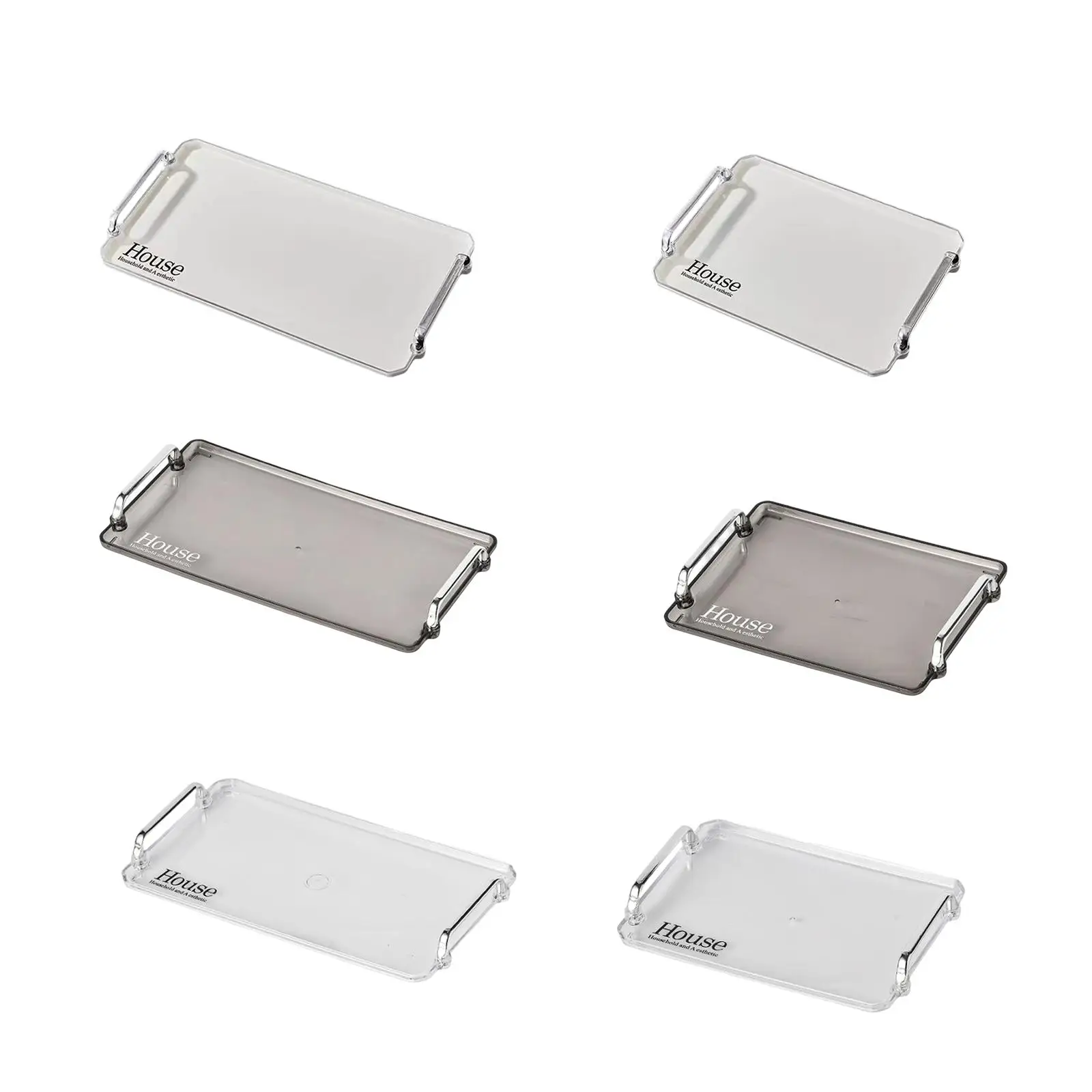 

Tea Tray Modern Candy Tray Makeup Tray Fruit Dessert Tray Serving Tray for Breakfast Dessert Appetizer living Room