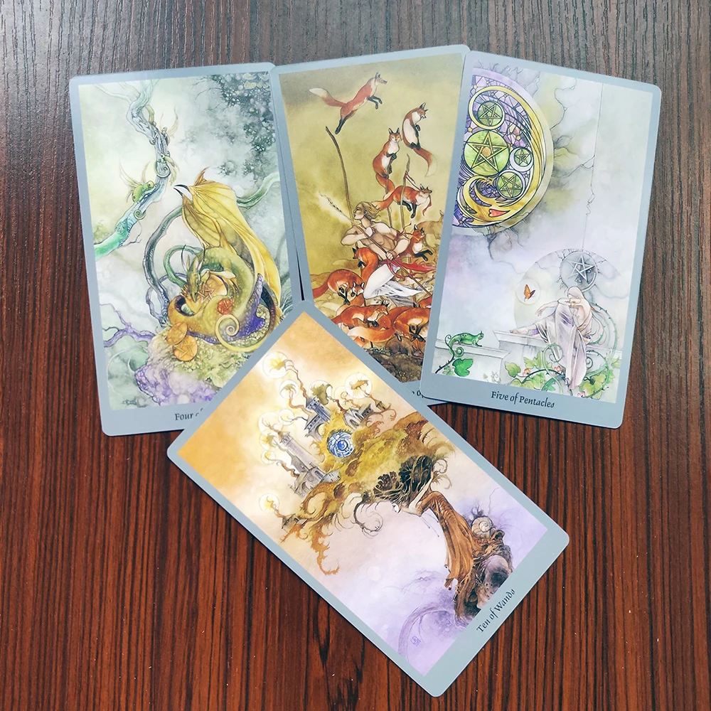 12×7CM Shadowscapes Divination Tarot Deck with Guide Book Unique The sturdy card stock Tarot card  Prophet Prophecy