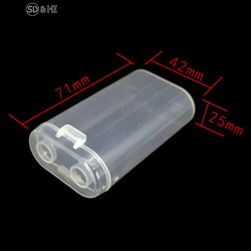 Waterproof 18650 Battery Plastic Storage Box Rechargeable Battery Power Bank Plastic Cases Durable 18650 Battery Holder Case