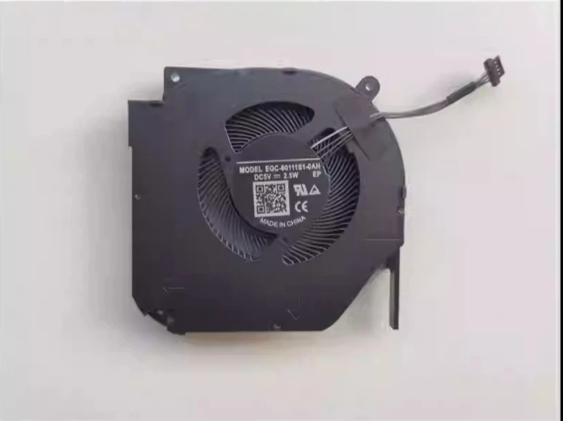 Laptop CPU Cooling Fan EGC-80111S1-0AH DC5V 2.5W 4-Pin for Schenker XMG Neo 15 gaming THER7GM7A0-2911 GM7AG0M