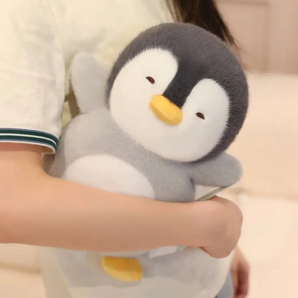 ตุ๊กตาเพนกวินจำลองน่ารัก หายใจได้ มีเสียงเพลงและไฟ เพนกวินช่วยผ่อนคลาย เสียงมีจังหวะตลกๆ ตุ๊กตานอนหลับ