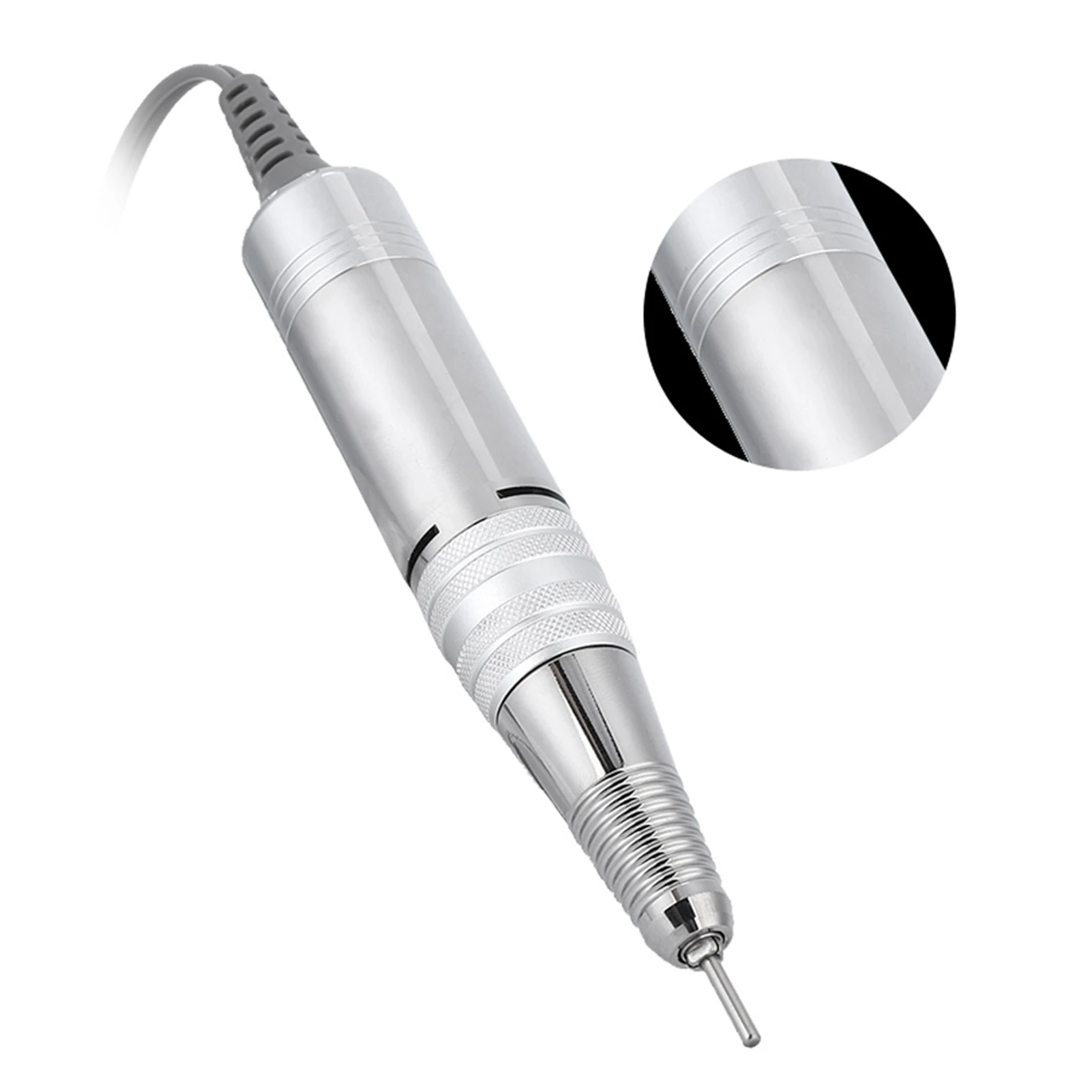 Uchwyt wymienny do elektrycznej frezarki do paznokci 35000 obr./min, rękojeść do elektrycznej polerki do paznokci, uchwyt do polerowania paznokci