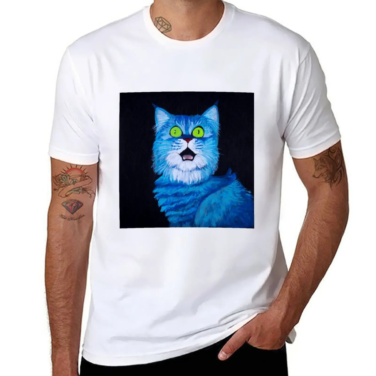 

New Nom Nom T-Shirt graphic t shirt cat shirts anime clothes heavyweight t shirts for men