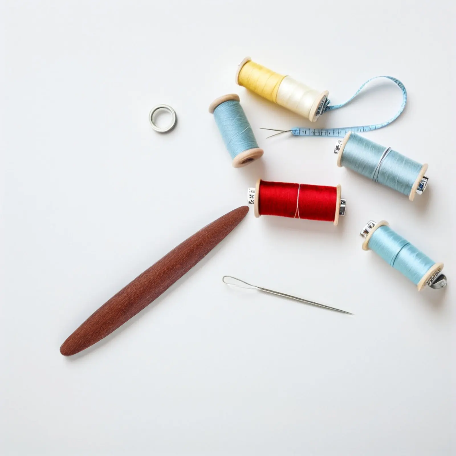 2Pcs DIY Craft Tools Edge Polishing Skiving Burnishing Leathercraft Supplies Multi Function Paper Scoring Hand Tools