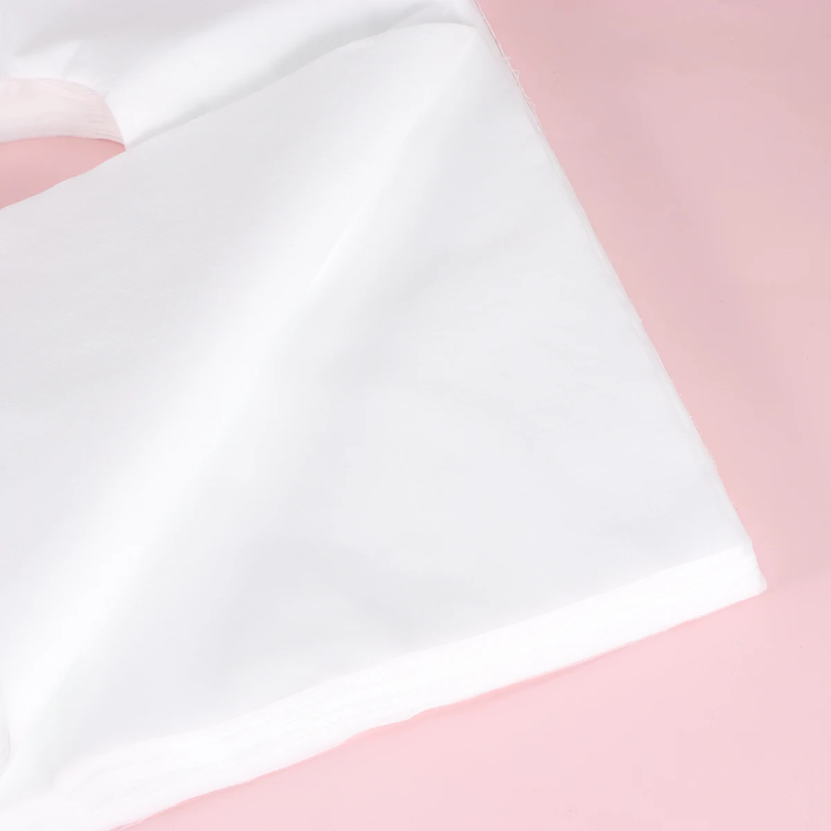 

200pcs Pillow Towel Face Face Massage Pad Hole Salon Spa Massage Bed White Cover Hygienic Soft Non Woven Material