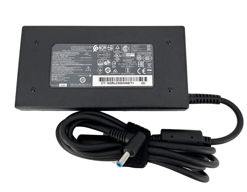 

New Original 19.5V 6.15A 120W Blue Tip Laptop AC Adapter Charger For HP Envy 17t-j000 17t-j100 732811-003 710415-001 HSTNN-DA25