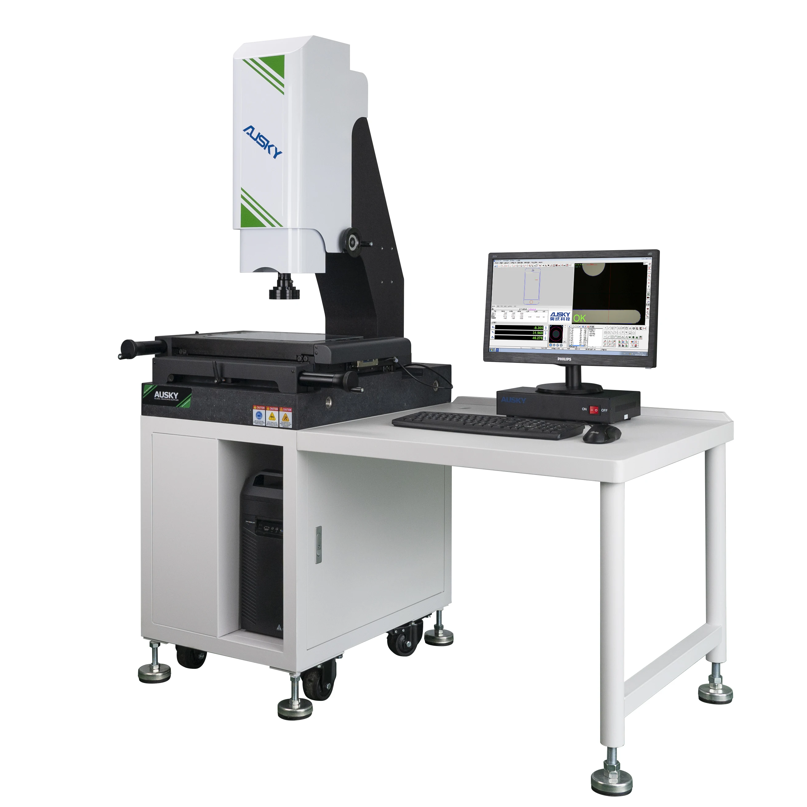 High Precision Functional VMM Vision Measuring and Inspection Machine 1-Year Warranty for Precision Parts