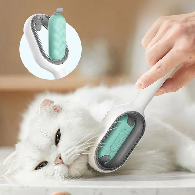 

Double Sided Cat Cleaning Comb Cat Hair Remover to Remove Floating Hair Sticky Fur Pet Grooming Brush Cat Dogs Cleaning Supplies