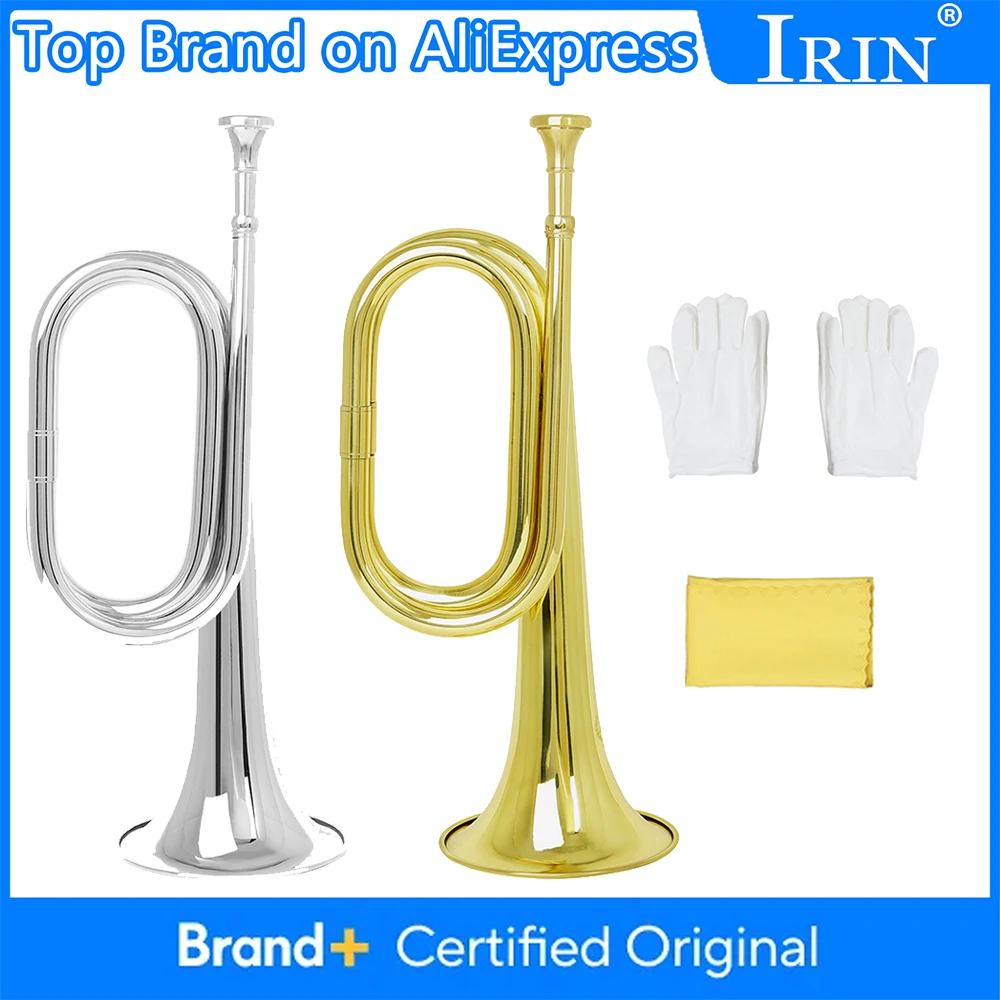 

M MBAT Стеклярусная труба, латунный кавалерийский рог, военный Чун Фэнхао, шаговая труба из чистой меди, набор деталей для духовых инструментов