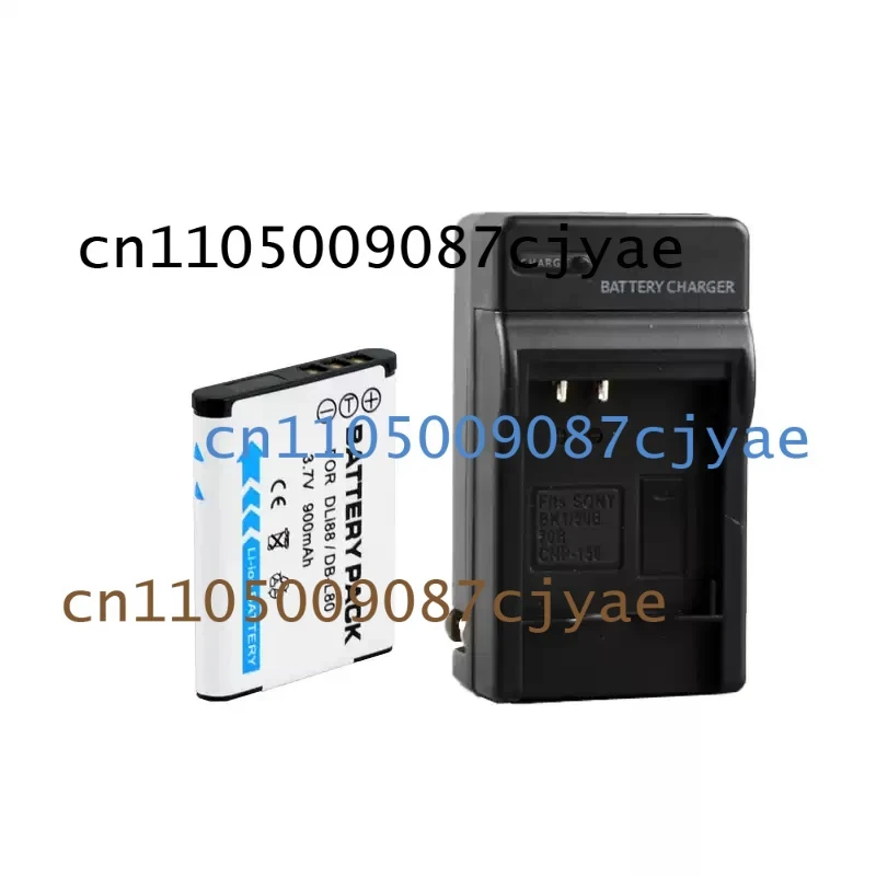 Safe Stabl For Sanyo DLI88 DB-L80 Battery Charger Compatible with VPC-X1200 X1220 X1250 X1260 CG20 GH1 GX GH3 CG100 CA100 Camera