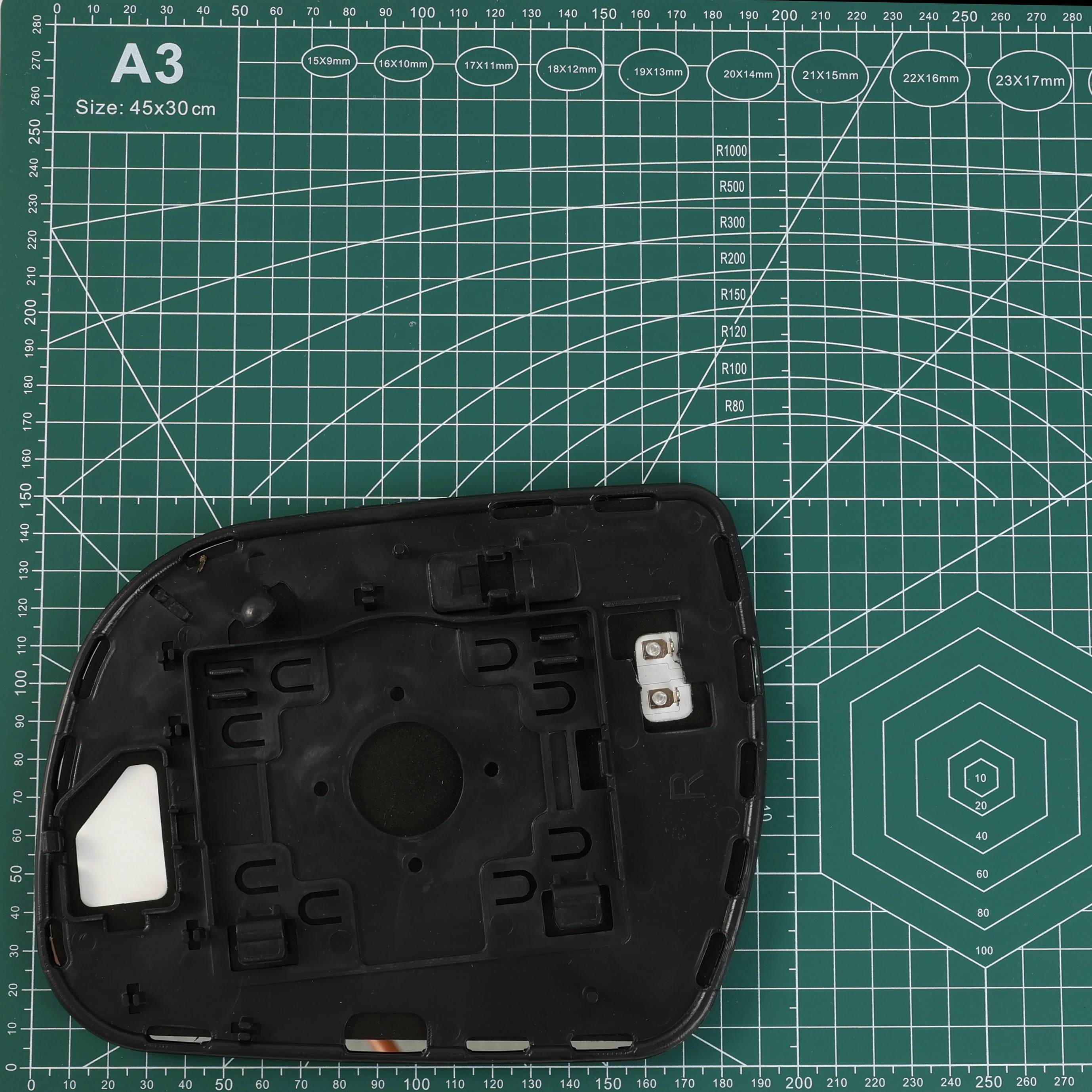 トヨタシエナカー用ミラーガラス,左右のバックミラー,加熱機能,防水,大型ビジョン,白,2011-2019, 1個