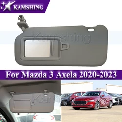 Kamshing Car Inside Sunvisor For Mazda 3 Axela 2020-2023 Sun Shield Front Sunshade Sun Visor Low Configuration