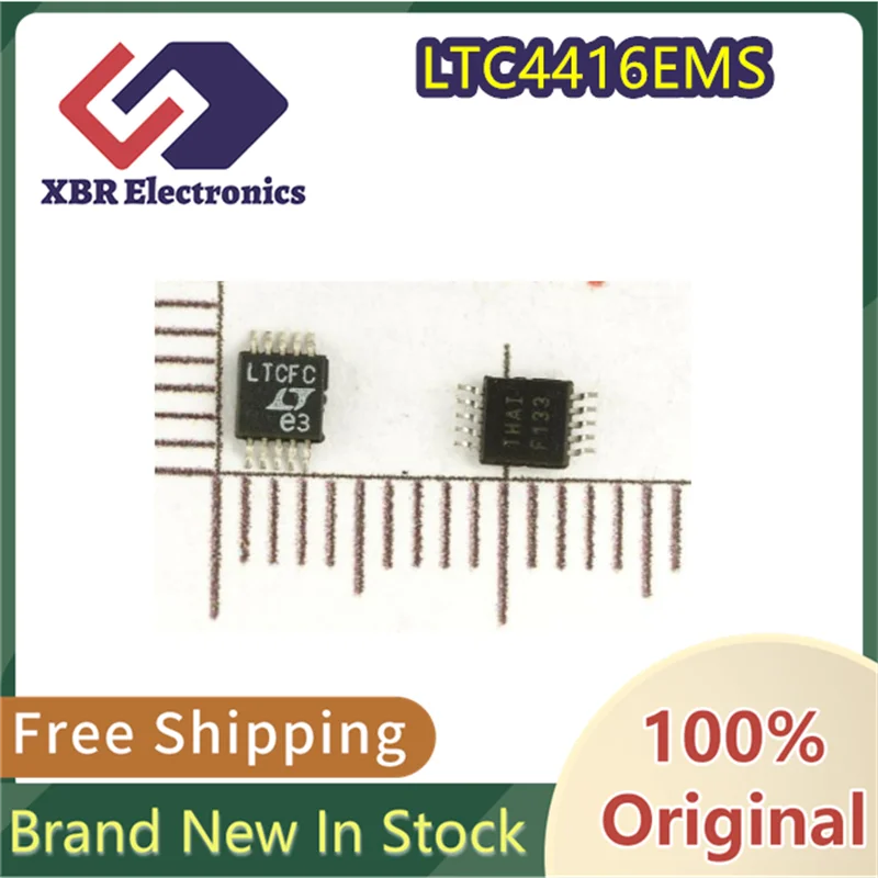 (5/50 Pieces) LTC4416EMS LTC4416 Silkscreen LTCFC MSOP-10 Original Authentic Monitoring and Reset Chip Spot